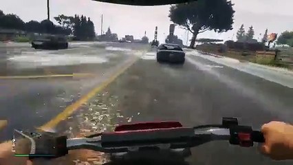 GTA V PS4 GAMEPLAY FR - FIRST PERSON FAILS