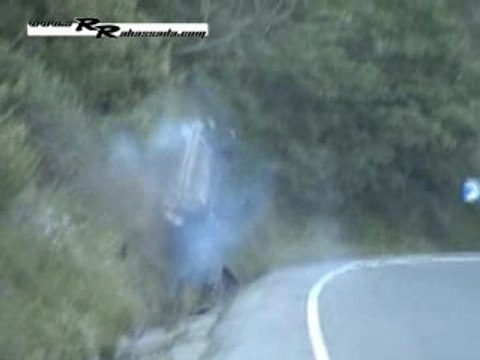 Peugeot 206 accident car crash accidente - pujada Raba - stu