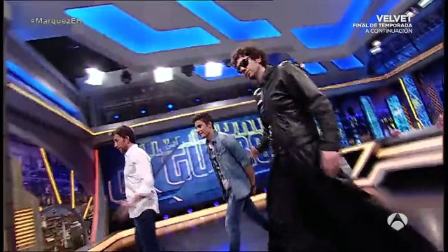 La carrera de extintores del Hombre de Negro - El Hormiguero 3.0