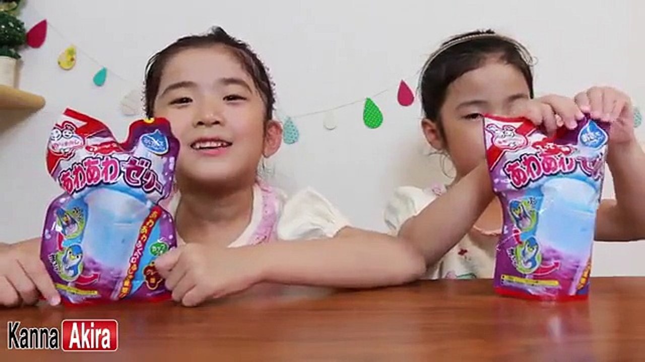 あわあわゼリー  Meiji  bubble jelly