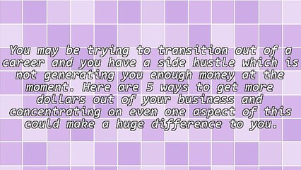 How Do I Double My Business Income In A Short Period of Time?
