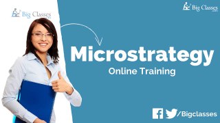MicroStrategy Online Training | MicroStrategy Developer Tutorials