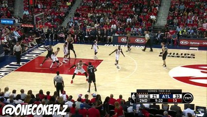 Alan Anderson Full Highlights 2015 Playoffs R1G5 at Atlanta Hawks  23 Pts 7 Reb