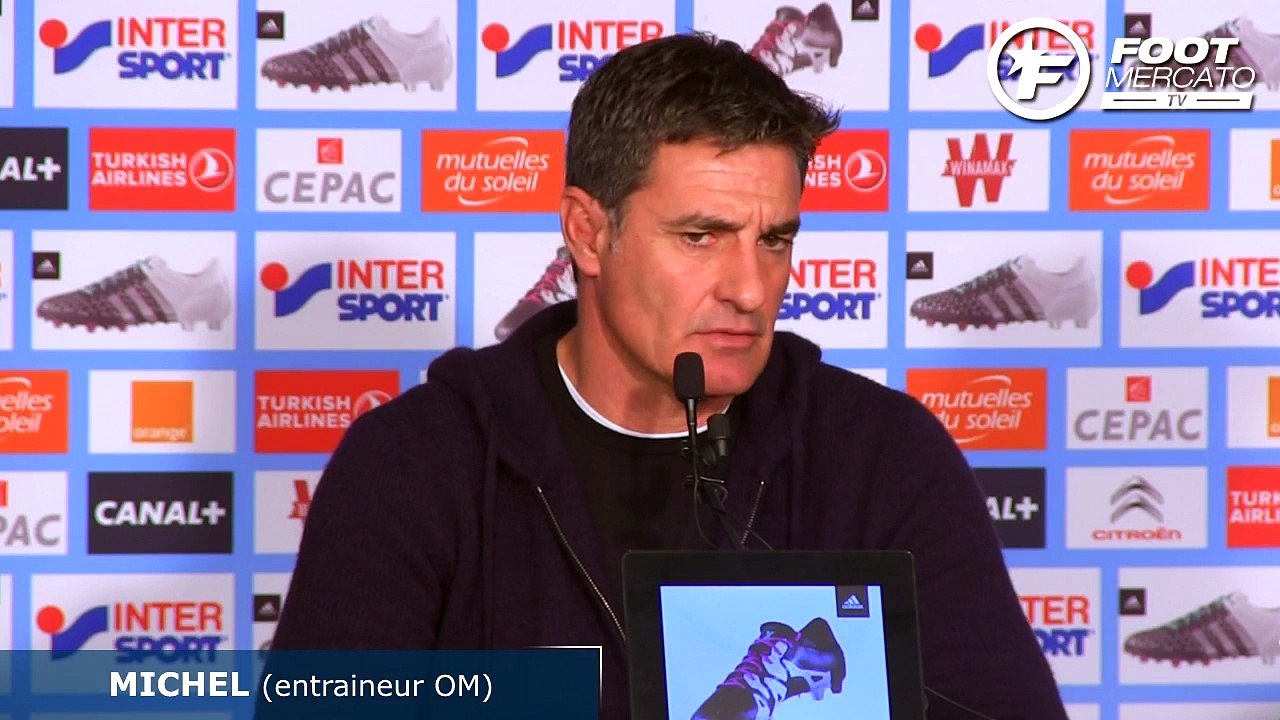Michel évoque le mercato de l'OM