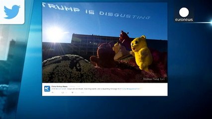 Trump targeted in Rose Parade skywriting protest