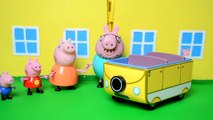 peppa pig dvd Peppa Pig Halloween Episode Play-Doh Pumpkin Car Mammy Pig Daddy Pig Kids Story