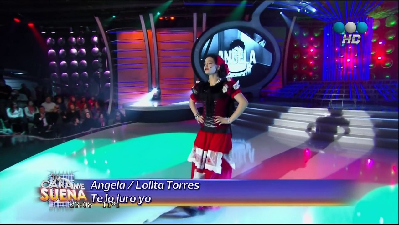 Angela Torres homenajea a su abuela Lolita Torres en Tu cara me suena 2014 -