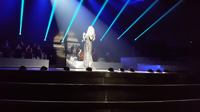 Celine Dion - Hello (Adele Cover) LIVE - New Years Surprise- Dec 31th 2015