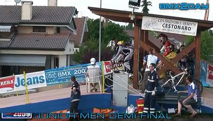 2009 UEC BMX - EURO ROUND - CREAZZOJM_DEMI-FINAL