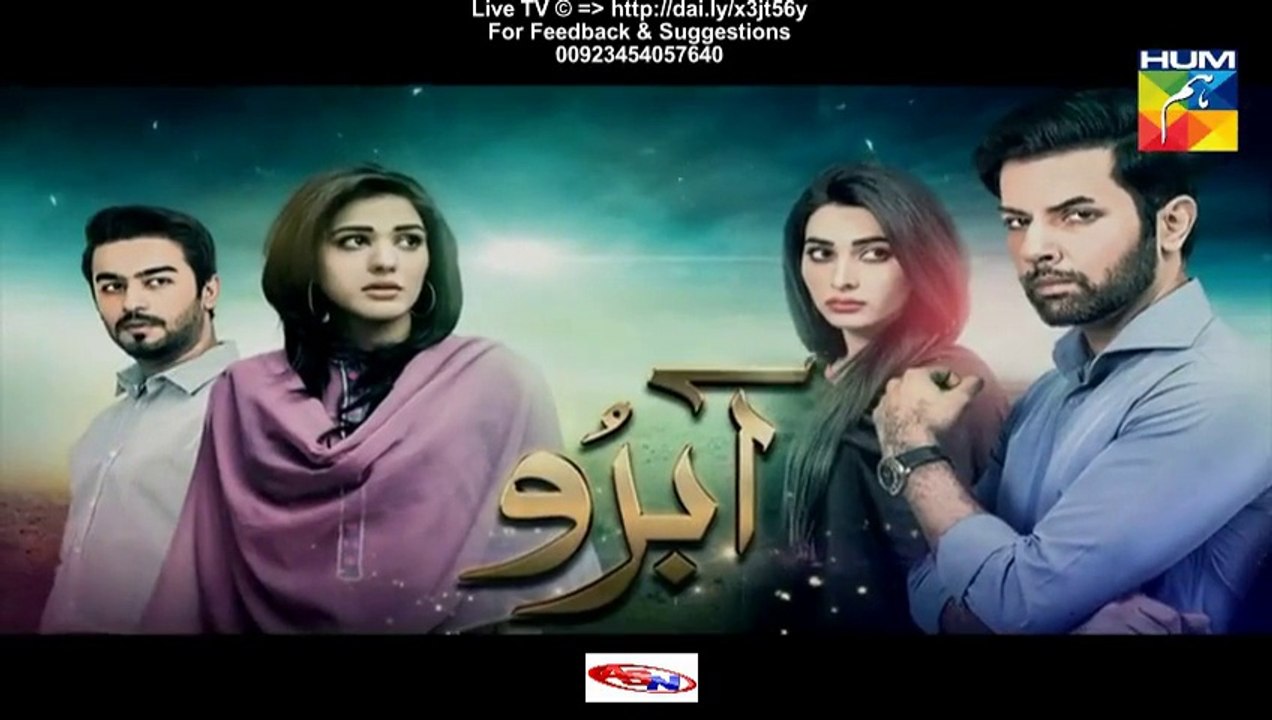 Abro Hum Tv Drama Episode 3 Full (03 January 2016)