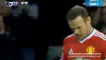 Wayne Rooney Fantastic Chance - Manchester United v. Swansea City 02.01.2015 HD