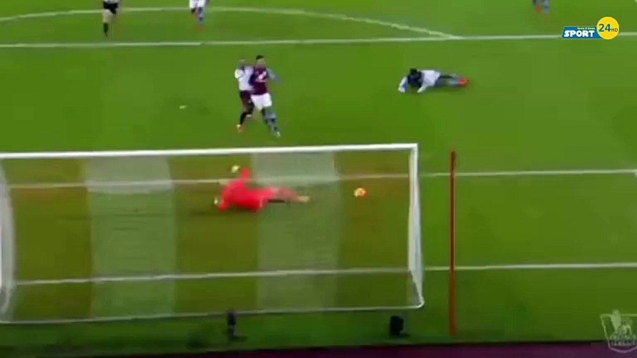 Patrick van Aanholt Goal - Sunderland 1-0 Aston Villa 02.01.2016 HD