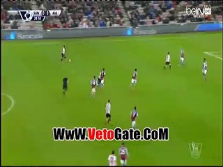 "سندرلاند" يتقدم بهدف امام استون فيلا