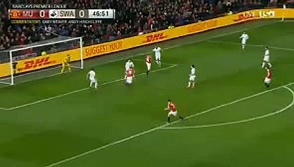 Anthony Martial Goal HD Manchester United 1-0 Swansea City 02.01.2015 HD