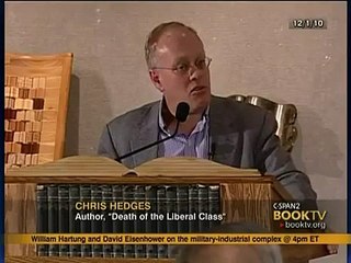 Chris Hedges on the Collapse of the Liberal Class: Economy, Corporate Rule & Finance (2010