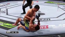 Lyoto Machida VS Luke Rockhold - UFC on Fox 15 - FULL FIGTH (EA sport UFC simulation gameplay)