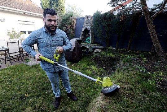Rugby, Stade Français. Rabah Slimani : pilier et jardinier