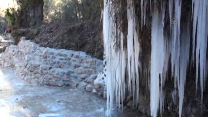 Şelale ve Dereler Dondu