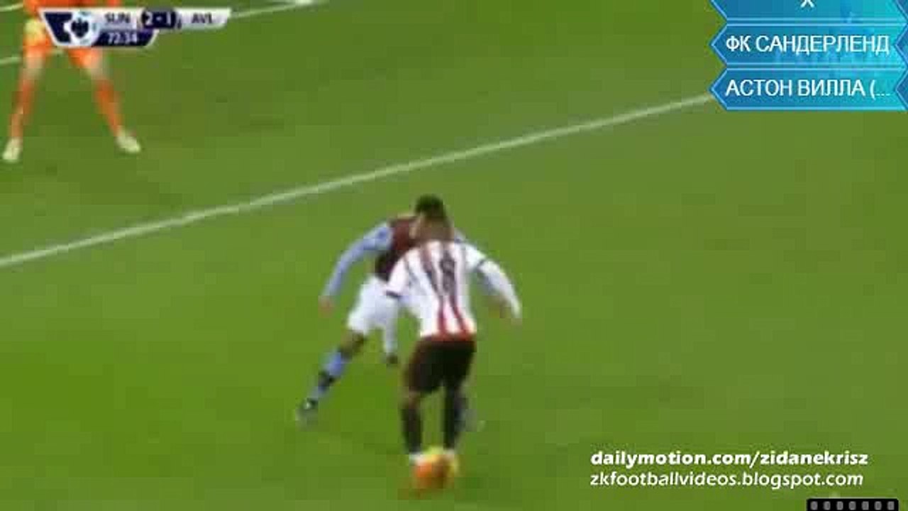 Jermain Defoe 2_1 _ Sunderland v. Aston Villa 02.01.2016 HD