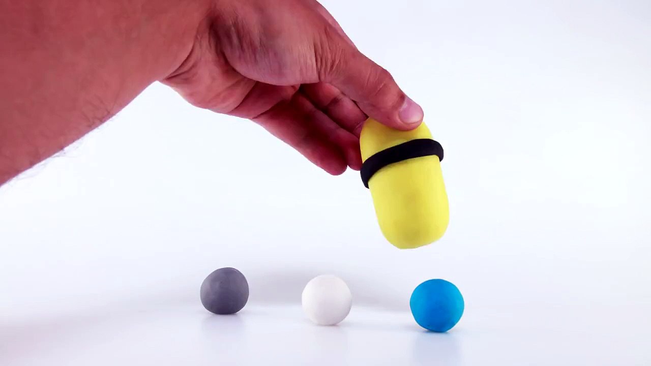 Minions Play doh STOP MOTION video. Animación de Minions