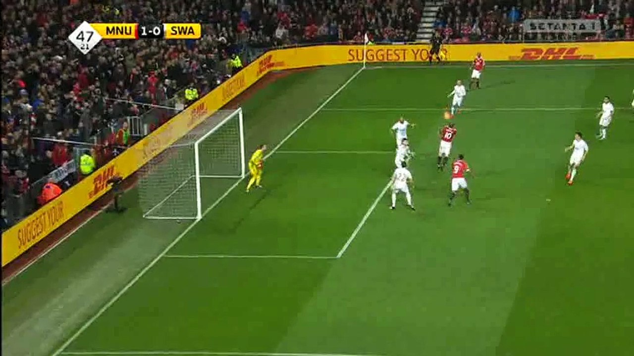 All Goals HD - Manchester United 2-1 Swansea - 02-01-2016