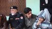 IGP KP, Mr. Nasir Khan Durrani, visited the village Bakhshali of Shaheed Pervez, the security guard of NADRA office Mardan