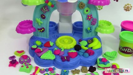 Pâte à modeler Play Doh Le Glacier Torsade Sorbetière Tourbillons Glacés ♥ Swirl