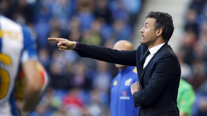Luis Enrique: "Ellos han sido muy intensos”