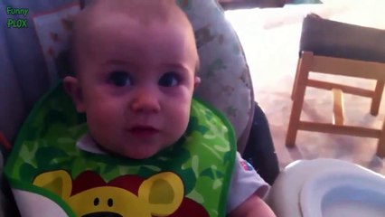 Babies Eating Grapefruit for the First Time 2014 [HD]