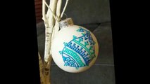 CHRISTMAS Special Henna Design Inspired ORNAMENTS