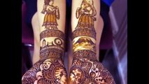 Brides & Groom in Indian Wedding Mehandi Henna Designs