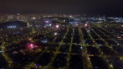Lima et ses Feux d'Artifice improvisés du Nouvel An !
