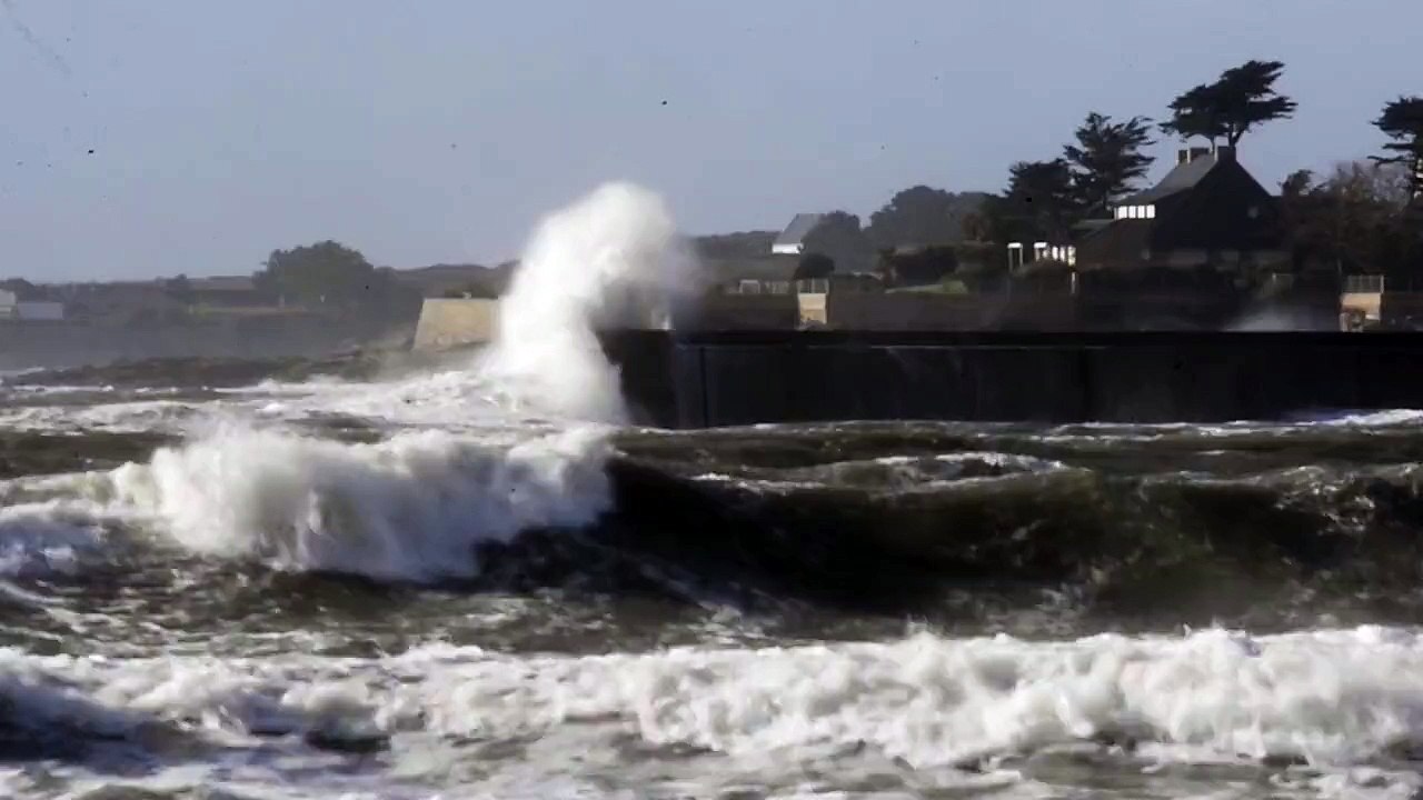 Tempête du 02 janvier - Ploemeur - Morbihan