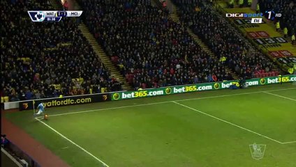 Yaya Touré Goal - Watford 1-1 Manchester City - 02-01-2016