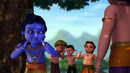 Krishna, Balram & friends in search of animals voice