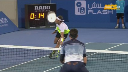 Nadal vs Raonic, Abu Dhabi Exhibition 2016 (Finale), Highlights HD - Mubadala World Championship