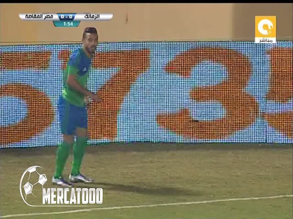 اهداف مباراة ( الزمالك 2-2 المقاصة ) الدورى المصرى