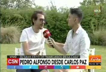 Pedro en Viva la Tarde - 02 de Enero