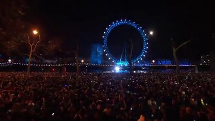 London New year Fireworks 2016