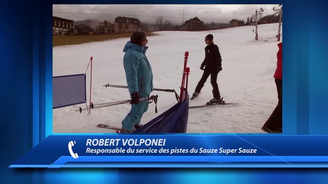 D!CI TV : Face à la neige, la station du Sauze se réjouit, mais prudemment