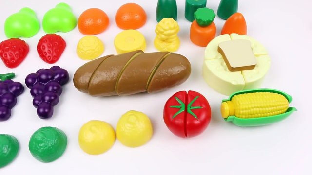 Cuttin Food Play Doh Lunch Toy Velcro like real food