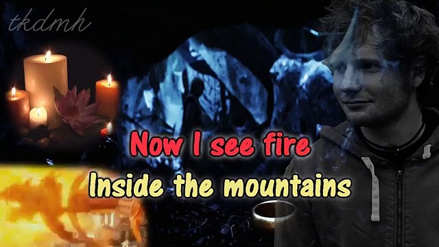 Ed Sheeran I See Fire Karaoke lyrics