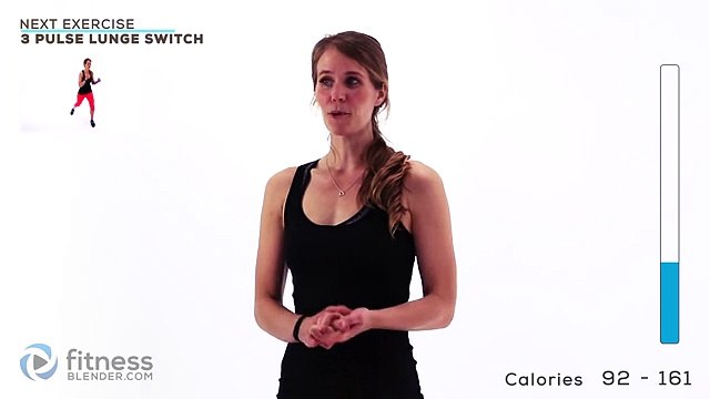 40 Min Cardio HIIT Workout + Butt, Thighs, Abs- Ultimate Workout for Belly Fat Loss, No Equipment