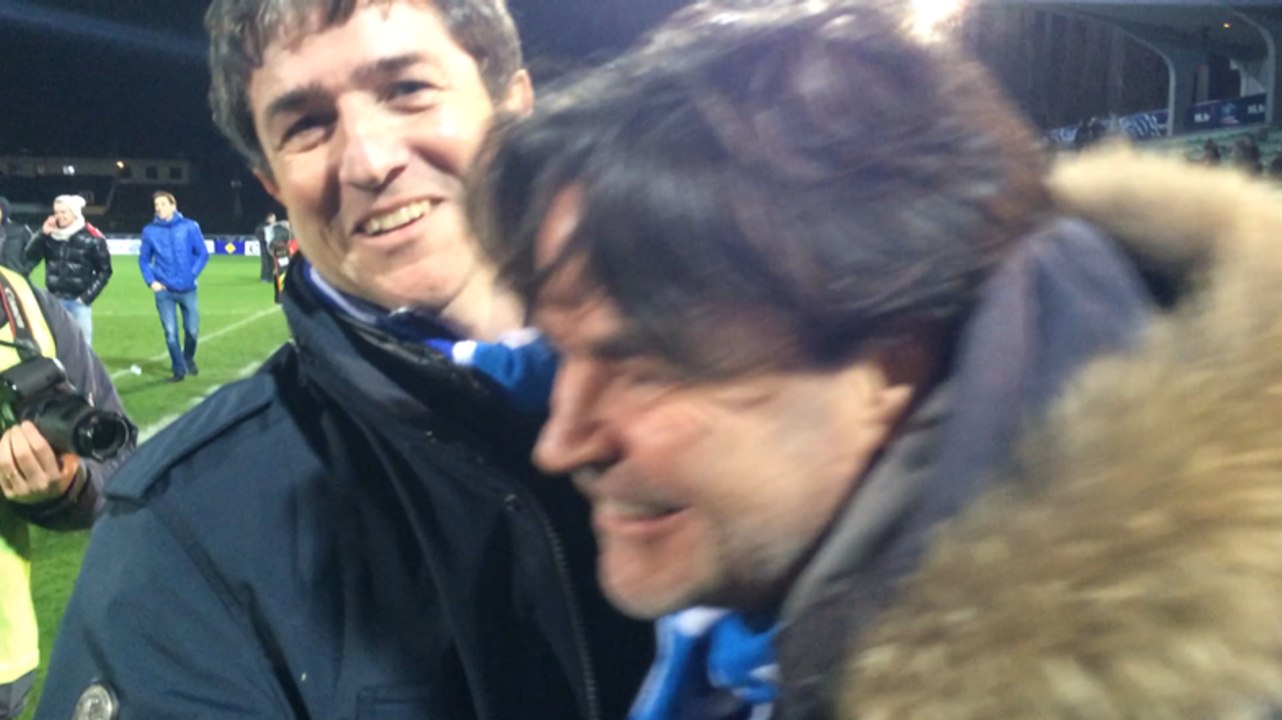 La joie des présidents granvillais