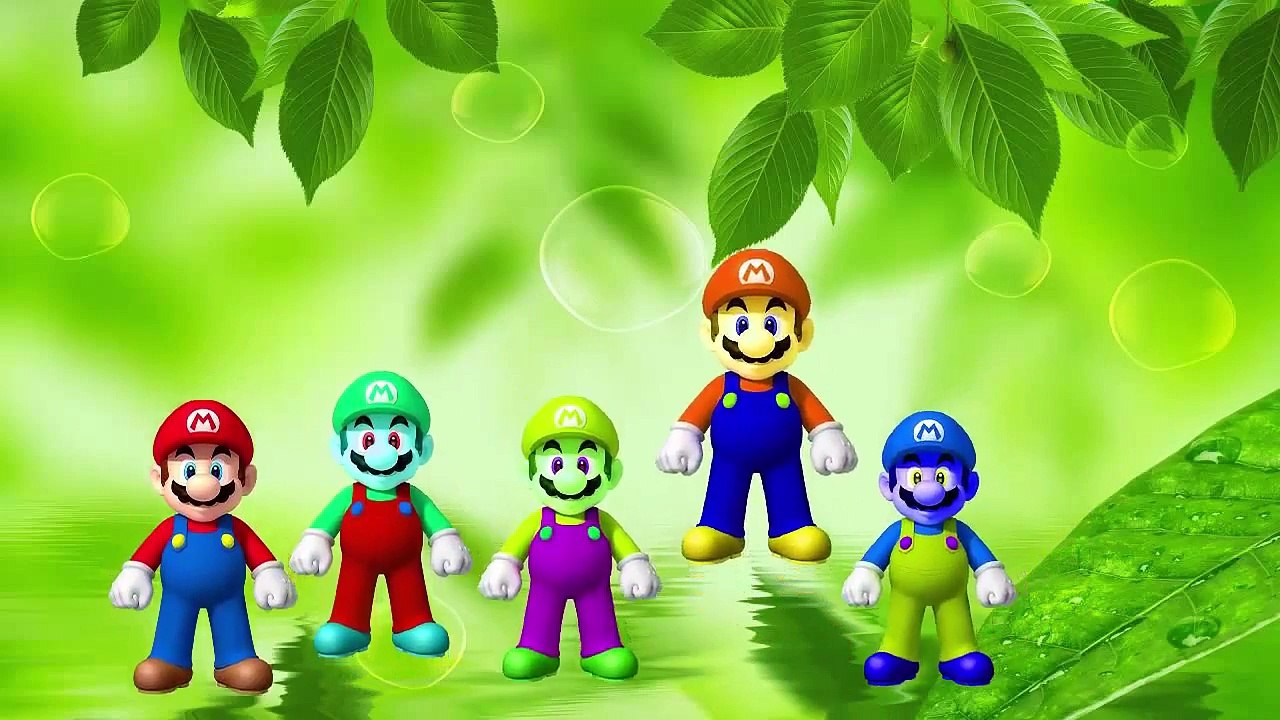 Finger Family Nursery Rhymes For Children Super Mario Cartoons For Kids _ Finger Family Rh , Online free 2016 , Online free 2016