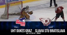 UHT Dukes Graz vs. STU Slavia Bratislava - Highlights & Interviews