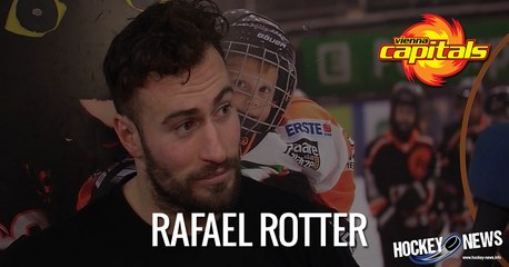 "Ich glaube wir haben verdient gewonnen" - Rafael Rotter/Vienna Capitals