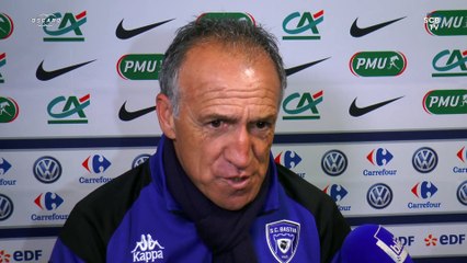 Sedan 0-2 Bastia : Conf. d'après-match de G. Printant