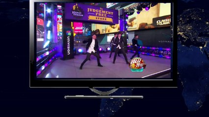 " Devuelveme mi corazon" CNCO en Time Square 2016  New York