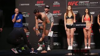 UFC Fight Night 79 Weigh-In Archive